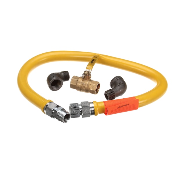 Dormont Stationary Gas Connector Kit, 3/4 Dia., 36 L, Fu 1675NPKIT36 - main